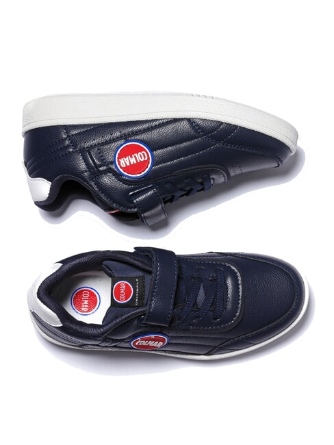 FOLEY BOUNCE KIDS Sneakers with velcro navy - Baby Shoes