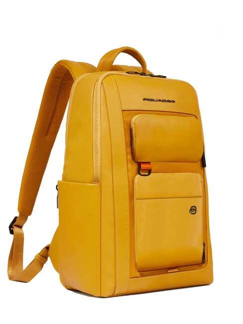 CAMPIONARIO - LIKO 14" Laptop Backpack Yellow - Laptop backpacks