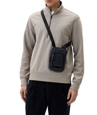 PIQUADRO CAMPIONARIO - LIKO Smartphone holder bag blue - Over-the-shoulder Bags for Men - 4