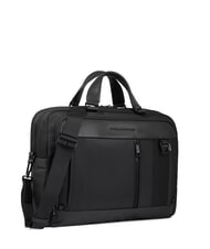 PIQUADRO CAMPIONARIO - STEVE 15.6" laptop bag Black - Work Briefcases - 2
