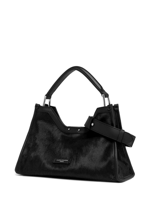 AURORA Ponyskin effect handbag Black - Women&rsquo;s Bags