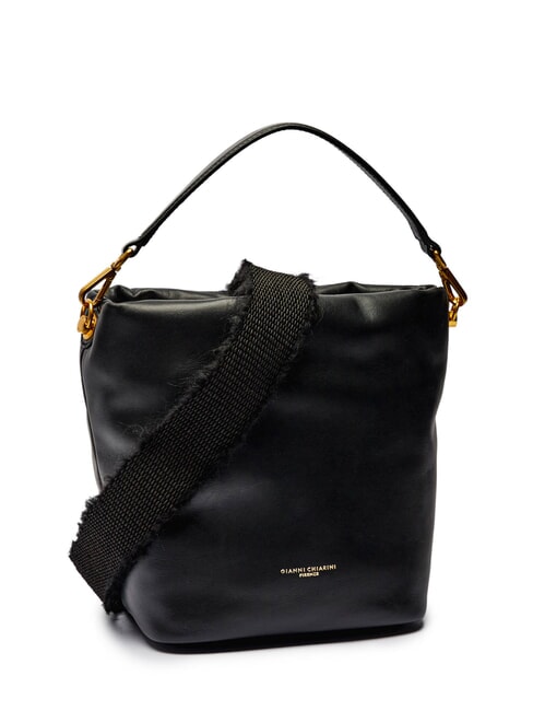 MIREA Leather Bucket Bag Black - Women&rsquo;s Bags