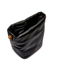 GIANNI CHIARINI MIREA Leather Bucket Bag Black - Women&rsquo;s Bags - 5