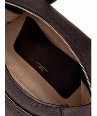 GIANNI CHIARINI GILDA Hammered leather shoulder bag t.moro - Women&rsquo;s Bags - 4