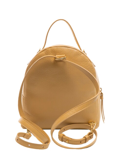 VOILE Mini backpack in hammered leather fresh beige - Women&rsquo;s Bags