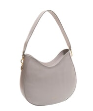 COCCINELLE ALPHA Hammered leather shoulder bag - Women’s Bags