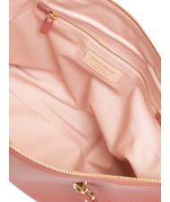 COCCINELLE ALPHA Hammered leather shopping bag pot - Women’s Bags - 4