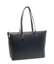 COCCINELLE ALPHA Hammered leather shopping bag midnight blue - Women’s Bags - 2