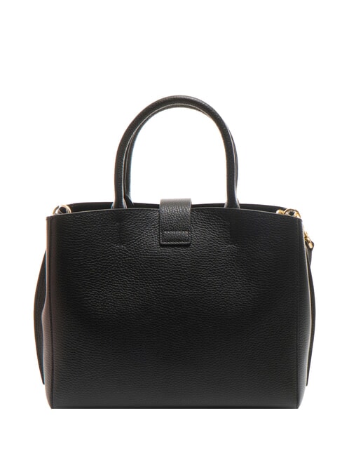 ALBA Hammered Leather Tote Bag Black - Women’s Bags