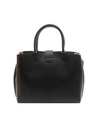 COCCINELLE ALBA Hammered Leather Tote Bag Black - Women’s Bags - 5