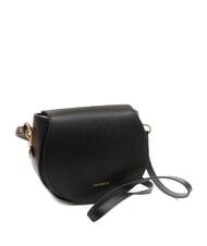 COCCINELLE ALPHA Hammered leather mini shoulder bag - Women’s Bags