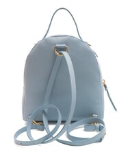 COCCINELLE VOILE Mini backpack in hammered leather mist blue - Women’s Bags - 4