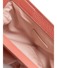 COCCINELLE DILETTA SOFT Hammered leather clutch bag pot - Women’s Bags - 5