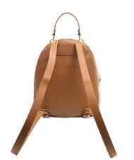 COCCINELLE ALPHA Hammered leather backpack with pocket CUIR - Women’s Bags - 4