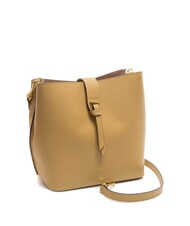 COCCINELLE ALBA Hammered leather shoulder bag - Women’s Bags