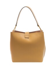 COCCINELLE ALBA Hammered leather shoulder bag fresh beige - Women’s Bags - 5