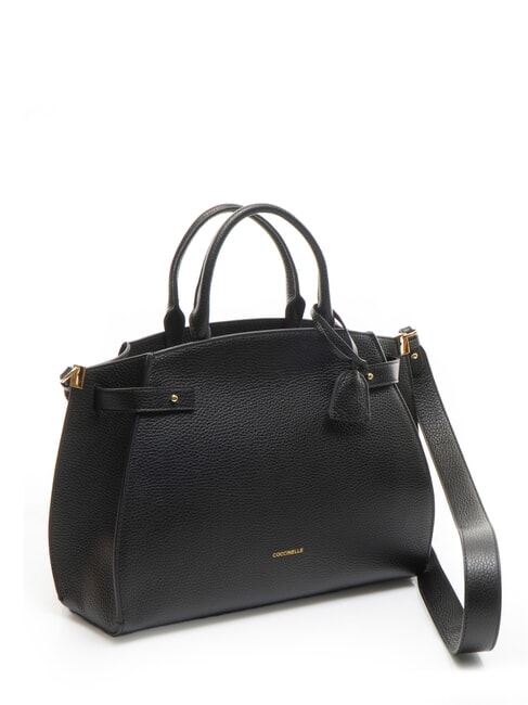 KLICHE Leather bag with shoulder strap Black - Women’s Bags