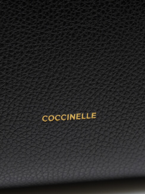 KLICHE Hammered leather handbag Black - Women’s Bags