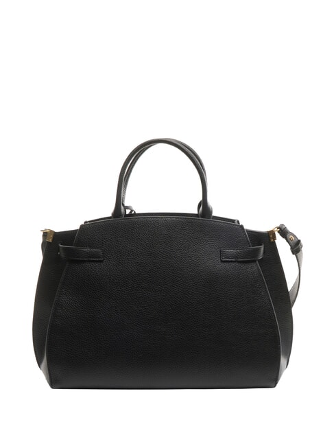 KLICHE Hammered leather handbag Black - Women’s Bags