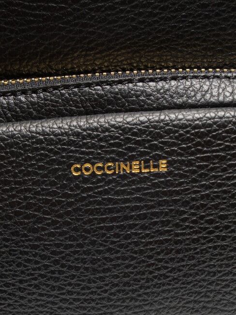 JEN Hammered leather backpack Black - Women’s Bags