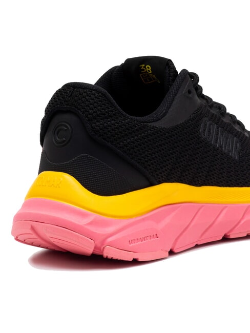 URBANTRAIL COLORS Sneakers black-bright pink/bright yellow - Unisex shoes