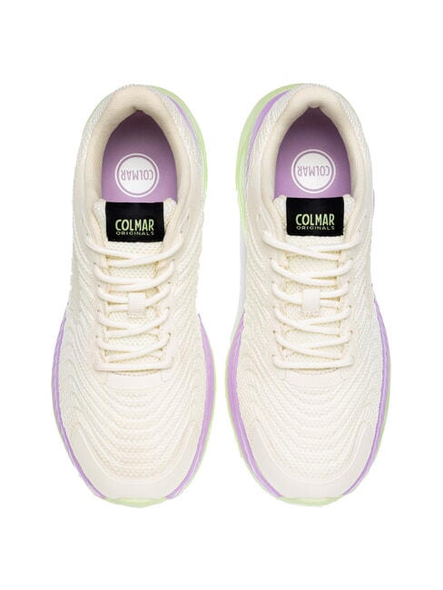 URBANTRAIL COLORS Sneakers off white-tea green-lilac - Unisex shoes