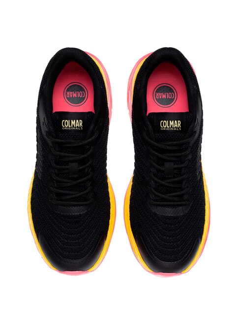 URBANTRAIL COLORS Sneakers black-bright pink/bright yellow - Unisex shoes