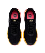 COLMAR URBANTRAIL COLORS Sneakers black-bright pink/bright yellow - Unisex shoes - 3