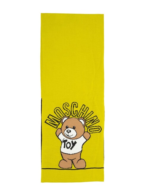 TEDDY Wool blend scarf lime - Scarves