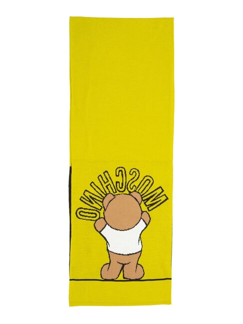 TEDDY Wool blend scarf lime - Scarves