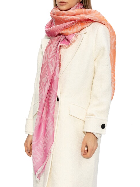 LOGO ALL OVER Stole rose - Scarves