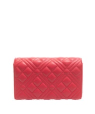 LOVE MOSCHINO QUILTED Mini Bag with shoulder strap fuchsia - Women’s Bags - 4