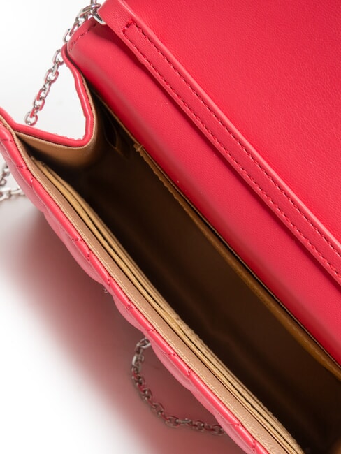 QUILTED Mini Bag with shoulder strap fuchsia - Women’s Bags