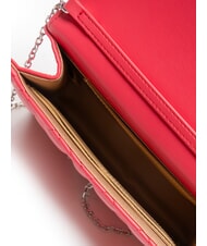 LOVE MOSCHINO QUILTED Mini Bag with shoulder strap fuchsia - Women’s Bags - 5