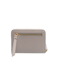 COCCINELLE VOILE Medium zip around leather wallet light grey - Women&rsquo;s Wallets - 3