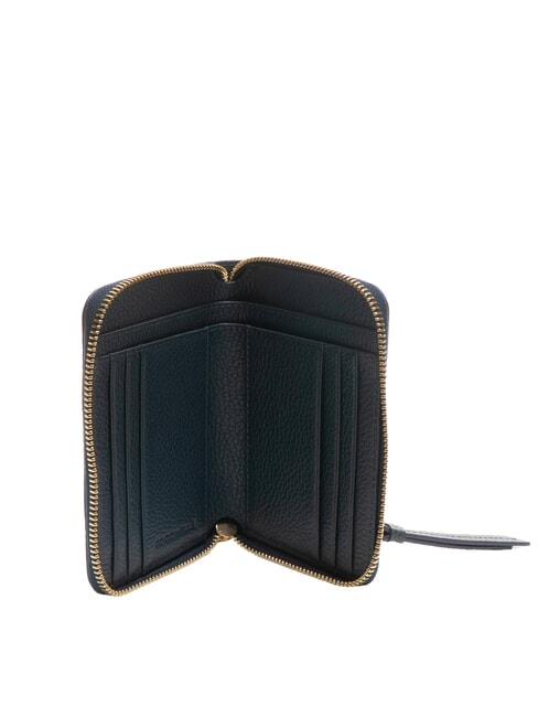 VOILE Medium zip around leather wallet midnight blue - Women&rsquo;s Wallets