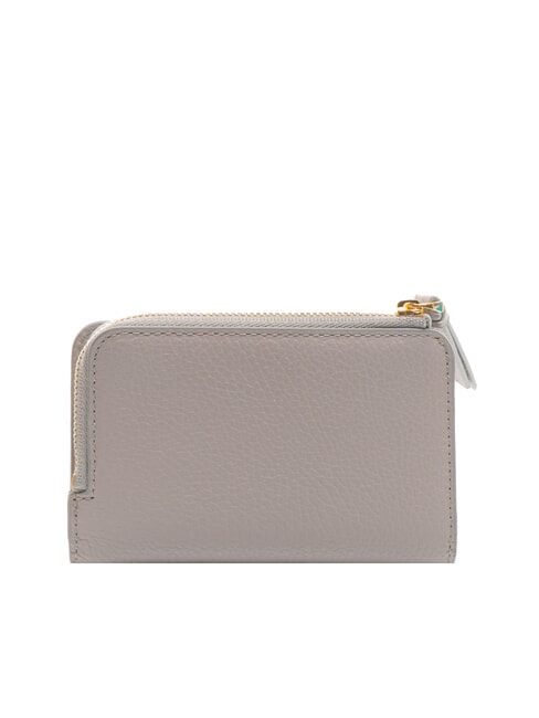 VOILE Medium hammered leather wallet light grey - Women’s Wallets