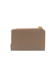 COCCINELLE VOILE Medium hammered leather wallet warm taupe - Women’s Wallets - 3