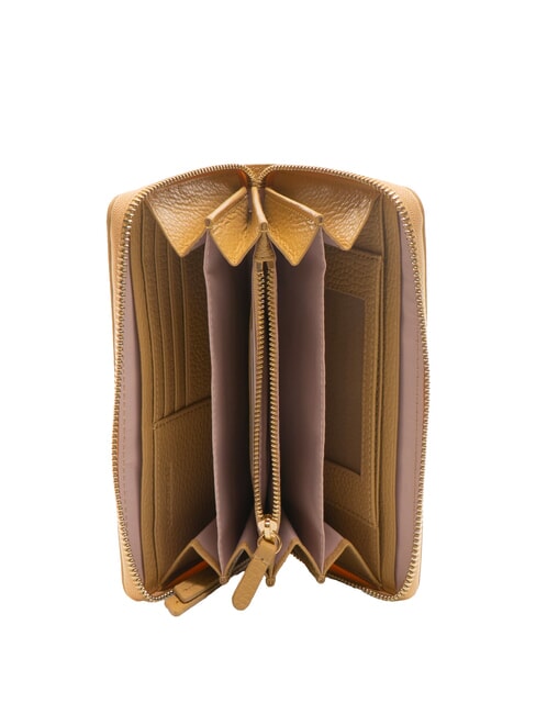 VOILE Large leather zip around wallet fresh beige - Women&rsquo;s Wallets