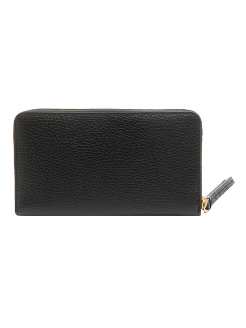 VOILE Large leather zip around wallet Black - Women’s Wallets