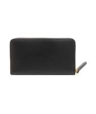 COCCINELLE VOILE Large leather zip around wallet Black - Women’s Wallets - 3