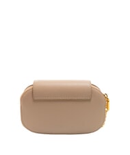 COCCINELLE FAINT Hammered leather mini bag powder pink - Women’s Bags - 4