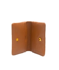 COCCINELLE SOFTY Hammered leather card holder CUIR - Women’s Wallets - 2