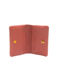 COCCINELLE SOFTY Hammered leather card holder pot - Women’s Wallets - 2