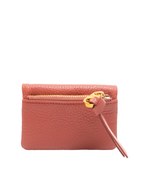 SOFTY Hammered leather card holder pot - Women’s Wallets