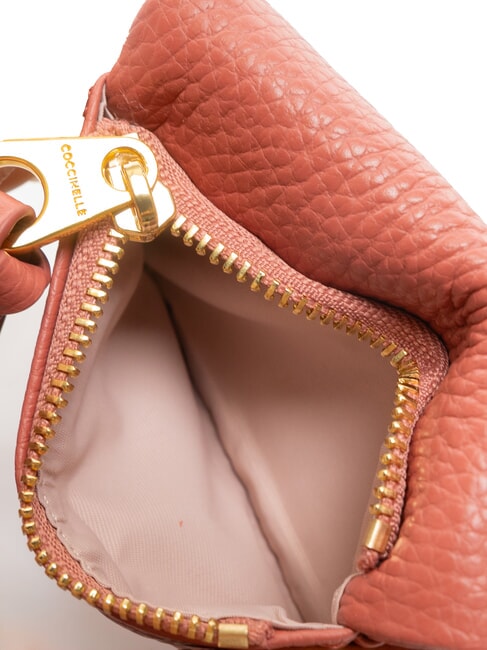 SOFTY Hammered leather card holder pot - Women’s Wallets