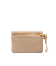 COCCINELLE SOFTY Hammered leather card holder powder pink - Women’s Wallets - 3