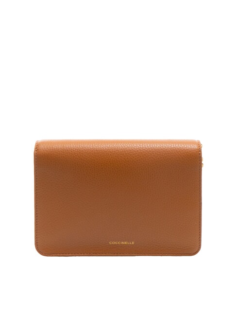 TULIP Hammered leather shoulder bag CUIR - Women’s Bags