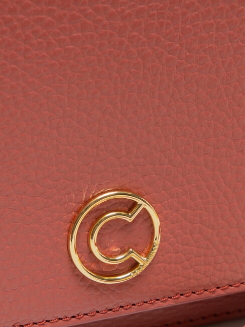 TULIP Hammered leather shoulder bag pot - Women’s Bags