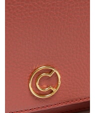 COCCINELLE TULIP Hammered leather shoulder bag pot - Women’s Bags - 5